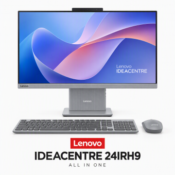 Todo en UNO  LENOVO IdeaCentre 24IRH9, Intel Core I5 13420H, SSD 512GB, DDR5 8GB, NO DVD, 23.8" FHD IPS, Sin OS, Luna Gray
